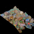 Natural Raw Opal Gemstone 25+ carats Multi Color Loose Rough Crystal Ethiopian Mines October Birthstone AA+ Grade | Chakra Healing Energy Stones | Jewelry making DIY Supplies | Meditation Stones - Image 2