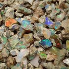 Natural Raw Opal Gemstone 25+ carats Multi Color Loose Rough Crystal Ethiopian Mines October Birthstone AA+ Grade | Chakra Healing Energy Stones | Jewelry making DIY Supplies | Meditation Stones - Image 5
